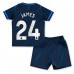 Günstige Chelsea Reece James #24 Babykleidung Auswärts Fussballtrikot Kinder 2023-24 Kurzarm (+ kurze hosen)